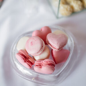 "Pink Velvet Kisses" Macaroons